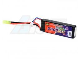 Miscellaneous All EP Soft Case Lipo 2500mAh 2-Cell 50C 7.4V Battery Pack (Tamiya-plug) by Enrich Power