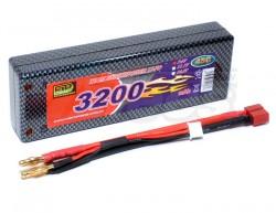 Miscellaneous All EP Hard Case Lipo Battery Pack 3200mAh 2S1P 7.4V 45C by Enrich Power