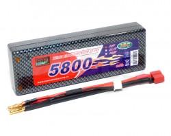 Miscellaneous All EP Hard Case Lipo Battery Pack 5800mAh 2S2P 7.4V 35C by Enrich Power