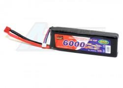 Miscellaneous All EP Soft Case Lipo Battery Pack 6000mAh 2S2P 7.4V 50C (T-plug) by Enrich Power