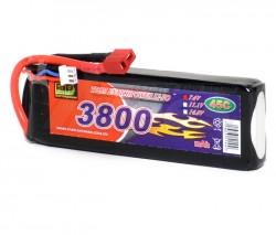 Miscellaneous All EP Soft Case Lipo Battery Pack 3800mAh 2S1P 7.4V 45C (T-plug) by Enrich Power