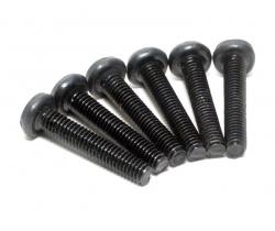 Himoto Barren Button Head Screws 2.5x14 6P by Himoto