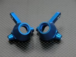 Team Associated TC3 Aluminum Front Knuckle Arm Set - 1PR Blue by GPM Racing