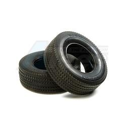 Tamiya 1/14 Truck Scania R620 (6x4 Highline) Tractor Truck Tires (2Pcs) - Hard / 30MM by Tamiya