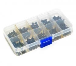 Miscellaneous  All 3MM Flathead & button  Allen Hex Screw Set With Box  by Team Raffee Co.