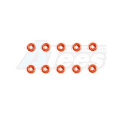 Miscellaneous All Damper O-Ring Red - 10pcs by Tamiya