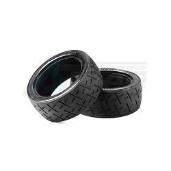 Tamiya TT-01 Racing Semi-Slick Tires - 1 pair by Tamiya