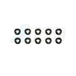 Miscellaneous All 3mm O-Ring (10pcs) - Black by Tamiya