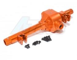 Axial Wraith Alloy Front/rear Axle Housing - 1set Orange by GPM Racing