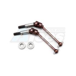 Yokomo BD7 BD7/5 Rear Double Cardan Joint Shaft Set by Yokomo