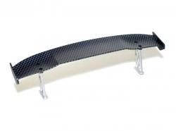Miscellaneous All 1/10th Scale CF Rear Spoiler Wing W/ Stands (#00477) by Team Raffee Co.