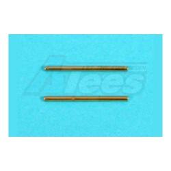 Miscellaneous All 46MM Titanium Coated Suspension Shaft/2Pcs by Tamiya