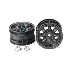 Tamiya M-03 Rc Mini Cooper Wheels - Reinforced (1pr) by Tamiya