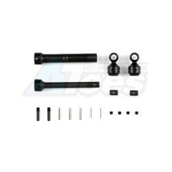 Tamiya CR01 85mm Steel Prop Shaft - Carbon by Tamiya