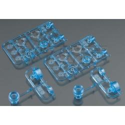 Tamiya M05 Damper Cylinder Clear Blue - For CVA Super Mini Shock Unit by Tamiya