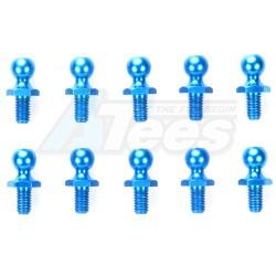 Tamiya CC01 5mm Aluminum Ball Connector - Blue by Tamiya