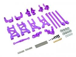 3Racing Sakura D3 CS Sport Performance Combo Upgrade Set With Tool Box - 7 Items Purple by Boom Racing