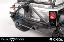 Axial SCX10 SCX10 Poison Spyder Jk Rockbrawler Rear Bumper And Tire Carrier by Axial Racing