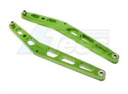HSP Climber 4x4 (94880) Aluminum Chassis Linkage Green by HSP