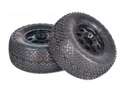 Miscellaneous All Short Course Racing Tires and Wheels Set 2 Pcs (Soft) by Team C