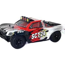 HSP SCT 24 (94247) 1/24 4WD RTR Electric Power Short Course w/2.4G Remote Red by HSP