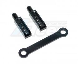 Traxxas 1/16 Mini E-Revo Aluminum Rear Body Post With Mount - 3 Pcs  Black by GPM Racing