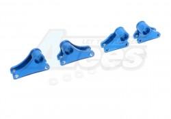 Traxxas 1/16 Mini E-Revo Aluminum Front+rear Rocker Arm - 4 Pcs Set Blue by GPM Racing