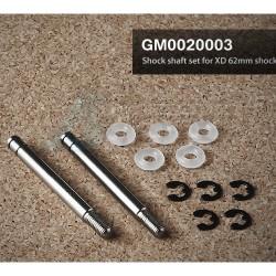 Miscellaneous All Shock Shaft Set For Xd 62mm Shock (gm0020003) by Gmade