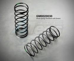 Miscellaneous All Shock Spring 19x50mm Soft Green (2) (gm0020030) by Gmade