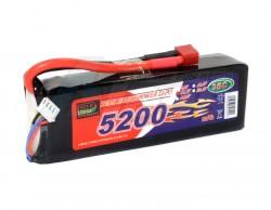 Miscellaneous All Soft Case Lipo 5200mAh 3-cell 35C 11.1V Battery Pack ( T-plug) by Enrich Power