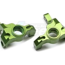 Tamiya XV-01 Aluminum Front Knuckle Arm - 1pr Set  Green by GPM Racing