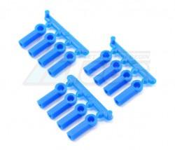 Miscellaneous All Heavy Duty Rod Ends (12) 4-40 Neon Blue by RPM
