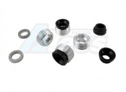 Traxxas T-Maxx Pillow Ball Set-screws & Bushing Caps by RPM