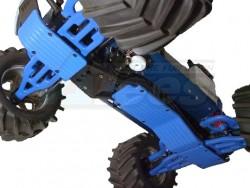 Traxxas T-Maxx Front Or Rear Skid / Wear Plate - Blue by RPM