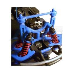 Traxxas T-Maxx Blue Shock Tower & Body Mounts by RPM