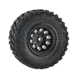 Traxxas Slash Traxxas Slash 2wd Front Revolver Wheels - Black ~tires not included~ by RPM