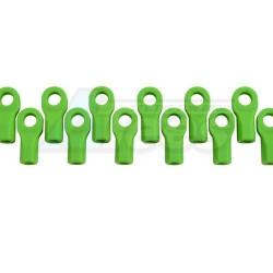 Miscellaneous All Traxxas Short Rod Ends - Green by RPM