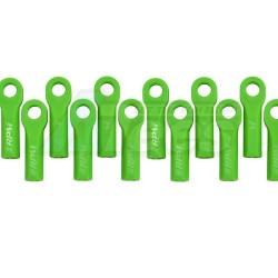 Miscellaneous All Traxxas Long Rod Ends - Green by RPM
