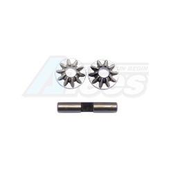 Serpent S-411 Diff Gear + Diff Axle Geardiff (2+1) by Serpent