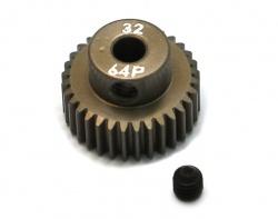 Serpent S-411 Motor-pinion Aluminum Hard 64P/ 32T by Serpent