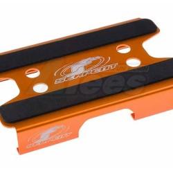 Serpent S-960 Orange anodised aluminium Serpent car stand. by Serpent