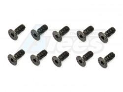 Miscellaneous All Screw Allen Countersunk M4x10 (10) by Serpent