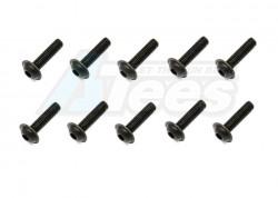 Miscellaneous All Screw Allen Rh Flanged M3x12 (10) by Serpent