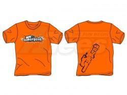 Miscellaneous All T-shirt Serpent Splash Orange  (xxxl)          by Serpent