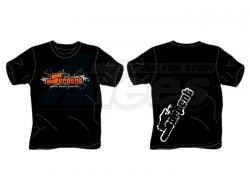 Miscellaneous All T-shirt Serpent Splash Black  (xl)          by Serpent