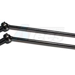 HPI Trophy 4.6 Truggy Steel Rear Cvd Swing Shaft - 1pr Black by GPM Racing