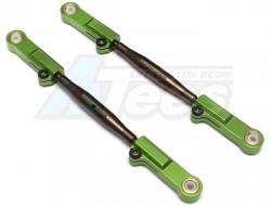 HPI Trophy 4.6 Truggy Aluminum Front Adjustable Upper Camber Link - 1pr Green by GPM Racing