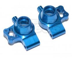Vaterra 2012 NISSAN GTR Aluminum Rear Knuckle Arm - 1pr Blue by GPM Racing