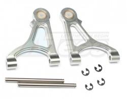 Vaterra 2012 NISSAN GTR Aluminum Front Upper Arm - 1pr Silver by GPM Racing