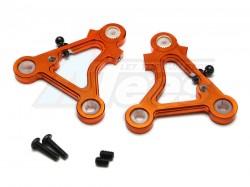 Vaterra 2012 NISSAN GTR Aluminum Front Lower Arm - 1pr Orange by GPM Racing